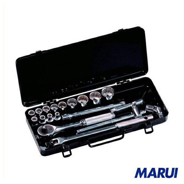 スーパー ソケットレンチセット（３／８ ） 1Ｓ N313S 【手作業工具】