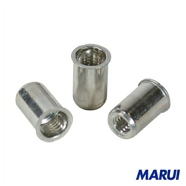 エビ　ナット　Ｋタイプ　アルミニウム　６－３．２　（１０００個入）　1箱　NAK6M 【DIY】【工具のMARUI】
