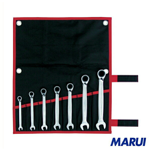 TONE うつり変わり式ラチェットめがね鍵書き割り 7pcs 1S RMR700 | コンビネーションラチェットレンチ