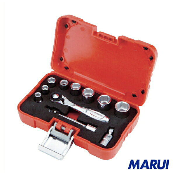 ＴＯＮＥ　ソケットレンチセット　差込角６．３５ｍｍ　1Ｓ　S20830P 【DIY】【工具のMARUI】