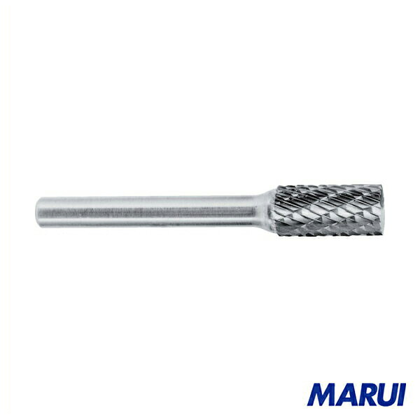 スーパー　超硬バーシャンク径６ミリ（円筒型）シングルカット（刃径：１２．７）　1本　SB1C08S 【DIY】【工具のMARUI】
