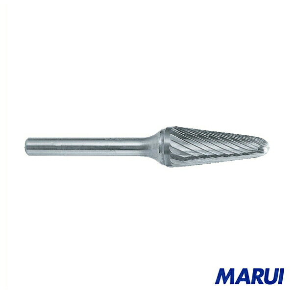 スーパー　超硬バーシャンク径６ミリ（テーパー型）ダブルカット（刃径：９．５）　1本　SB7C03 【DIY】【工具のMARUI】