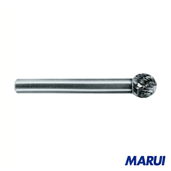 スーパー　超硬バーシャンク径６ミリ（球型）シングルカット（刃径：１９．０）　1本　SB8C09S 【DIY】【工具のMARUI】