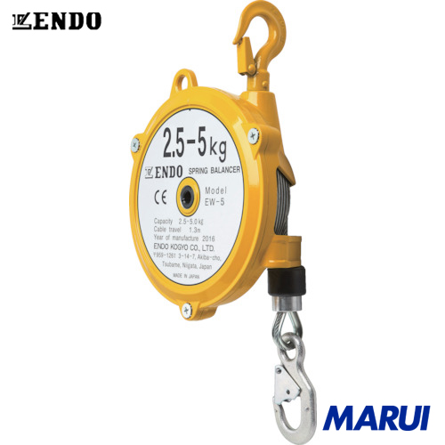 楽天市場】ENDO スプリングバランサー EK-00 0.5〜1.5kg 0.5m 1台 遠藤