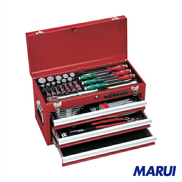 TONE 物の具仕掛ける 1S TSH4509BK 【チェストタイプ 物の具仕掛ける 身寄り用 物の具仕掛ける手あそび 日本製 物の具仕掛ける労働者階級 KTC 収納家具 物の具セットホーザン 未経験者 コーナン ラチェットレンチ】 工具セット-DIY・工具-手動工具