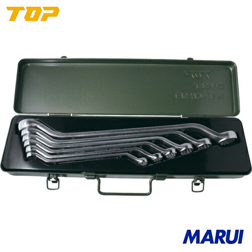 【TMB】TOP 両口眼鏡鍵仕掛ける トップ工業 手作業手道具 レンチ・スパナ・プーラー めがね鍵 TM-B | めがね鍵
