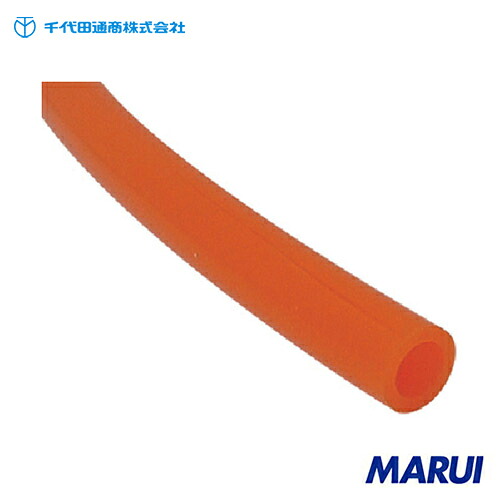 チヨダ TEタッチチュ-ブ 10mm/100m オレンジ 1巻 TE10100OR 【DIY】【工具のMARUI】