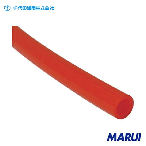 チヨダ TEタッチチューブ 6mm/100m 赤 1巻 TE6100R 【DIY】【工具のMARUI】