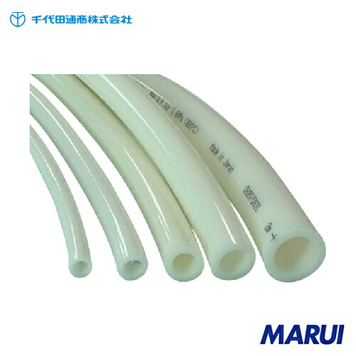チヨダ ポリウレタンホース 白8×12mm/100m 1巻 TH38X12100M 【DIY】【工具のMARUI】