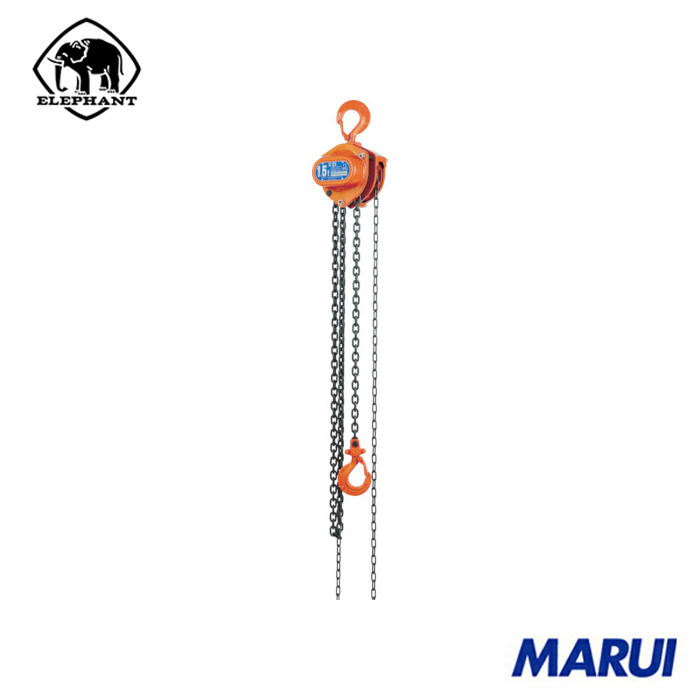 象印 C21型チェーンブロック0.5t・2.5m 1台 C2100525 象印チェンブロック【DIY】【工具のMARUI】