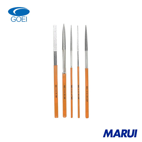 呉英 DIAヤスリ K-10 5種類セット 1S K10SET | ダイヤモンドヤスリ｜MARUI