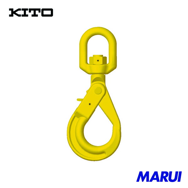 キトー チェンスリング カナグ部材(アイタイプ) スイベルフックHJK 基本使用荷重1.1t 1個 HJK06 【DIY】【工具のMARUI】