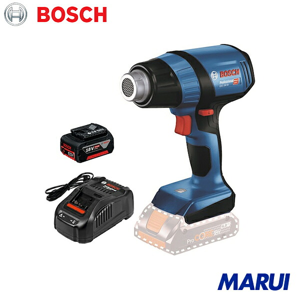 ボッシュ 18Vコードレスホットエアガン+バッテリー充電器セット 1S GHG18V50HSET | 熱加工機｜MARUI