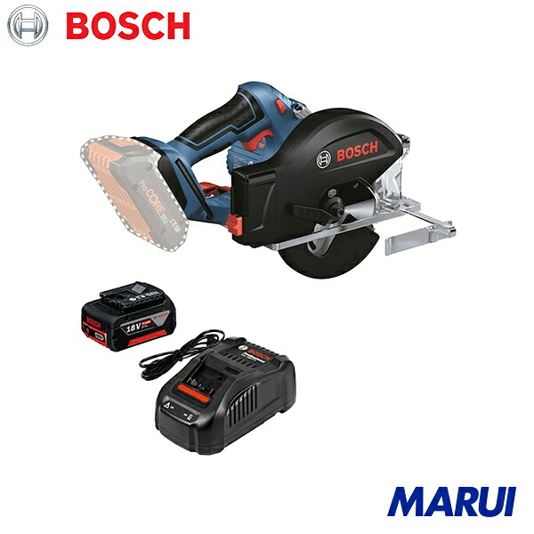 ボッシュ 18Vコードレスチップソーカッター+乾電池申し受ける器書き割り 1S GKM18V50HSET | 小型切りおとす機