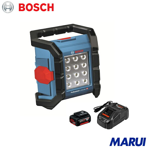 ボッシュ 18VコードレスライトLED+バッテリー充電器セット 1S GLI18V1200CSET | 作業灯｜MARUI