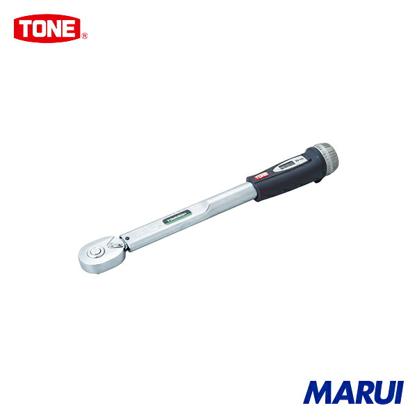 TONE プレセット形トルクレンチ(ダイレクトセット・ホールドタイプ) トルク調整範囲20～100N・m 差込角12.7mm 1個 T4MN100H 【DIY】【工具のMARUI】