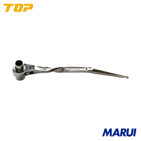 トップ工業 TOP ツイスト総磨きラチェット鳶仕様 1丁 RMT17X21NBTSV 【DIY】【工具のMARUI】