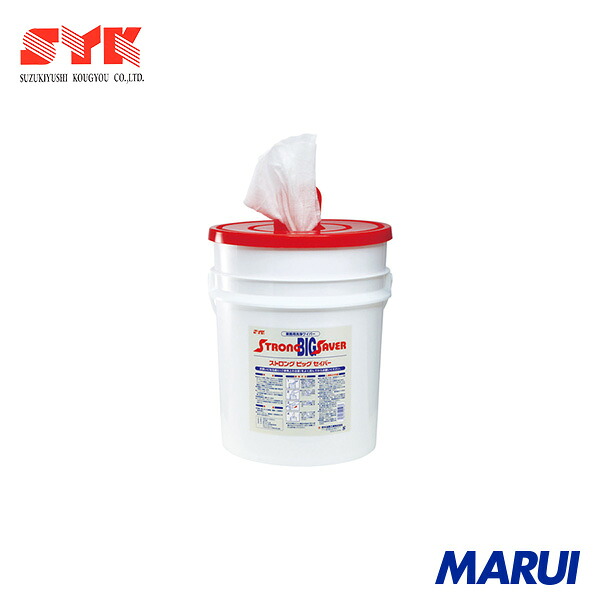 SYK ウェットワイパー ストロングビッグセイバー本体(機工用)(300枚入り) 1缶 S9703 | ウエス｜MARUI