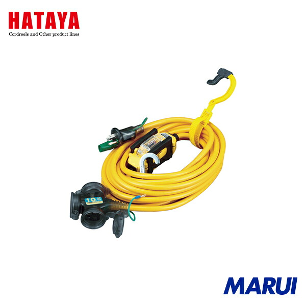 ハタヤリミテッド ハタヤ BFX延長コード 3口コンセントタイプ ブレーカー付 1本 BFX103KC 【DIY】【工具のMARUI】