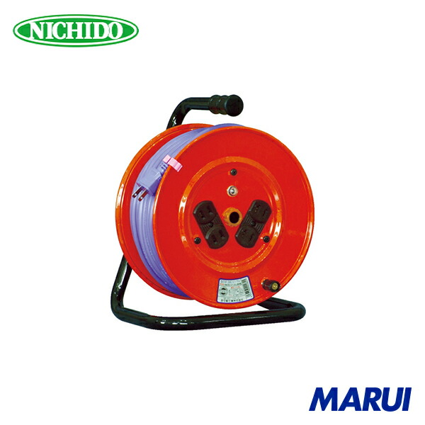 日動製造 NICHIDO 電気工膜鳴楽器 100V 地びたなし 30m 飛行士照明ランプ付 1台 NR304DS 【DIY】【物の具のMARUI】 電設資材-花・ガーデン・DIY