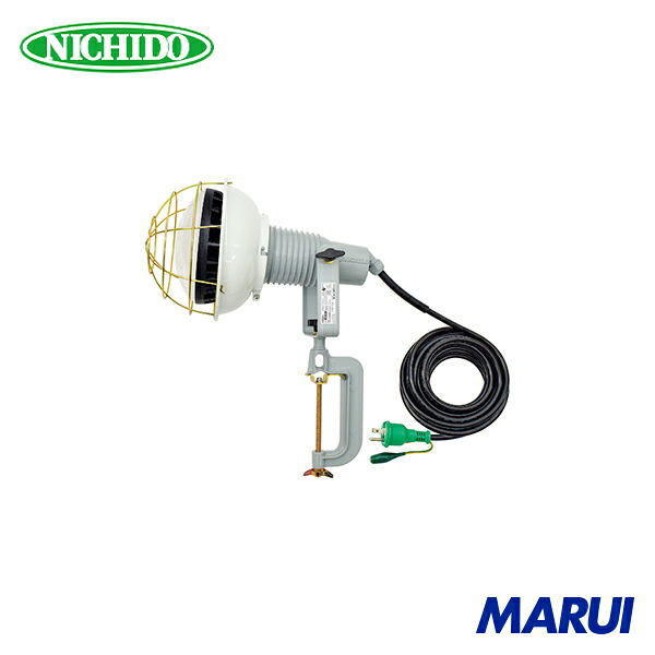日動工業 NICHIDO エコビックLED投光器50W 昼白色 E付 10M 1台 AFLE5010J | 投光器｜MARUI 23,017円