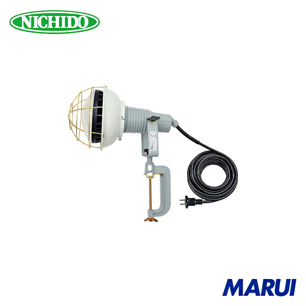 日動工業 NICHIDO エコビックLED投光器50W 昼白色 2P10m 1台 AFL5010J | 投光器|MARUI