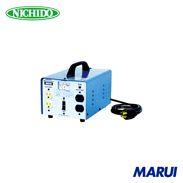 日動工業 NICHIDO 変圧器 降圧専用トラパック 2KVA 1台 TB200D 【DIY】【工具のMARUI】