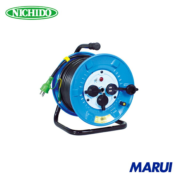 日動工業 NICHIDO 電工ドラム 屋外型 アース付 30m 1台 NPWE33 【DIY】【工具のMARUI】