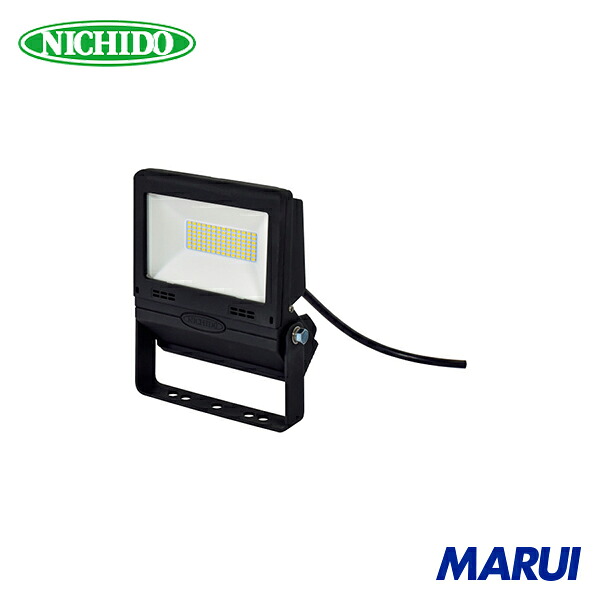 日動工業 NICHIDO LED投光器 常設用フラットライト30W 黒 1台 LJSFH30DBK50K 【DIY】【工具のMARUI】