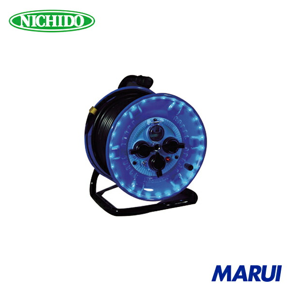 日動加工 NICHIDO 電気工膜鳴楽器 防雨型LED伝達ルート膜鳴楽器 青 過厄介なもの短絡防御すること兼用 30m 1台 NPWLEK33B | 吊りひも木管