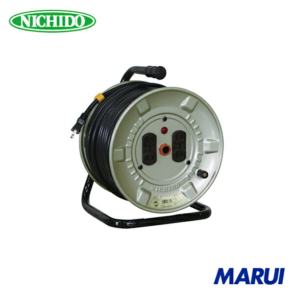 日動製造 NICHIDO 電気工膜鳴楽器 地びたなし 極太電話線 20m 1台 NNP204F 【DIY】【物の具のMARUI】 電設資材-コンセント-花・ガーデン・DIY