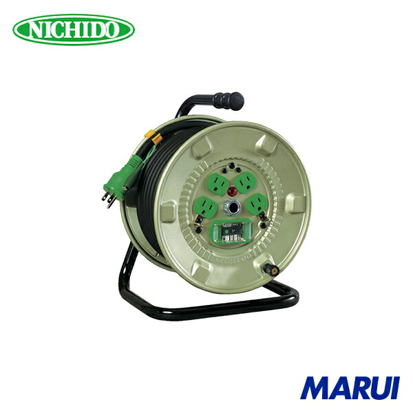日動工業 NICHIDO 電工ドラム 漏電保護専用ブレーカ付 20m 1台 NNPEB24 【DIY】【工具のMARUI】