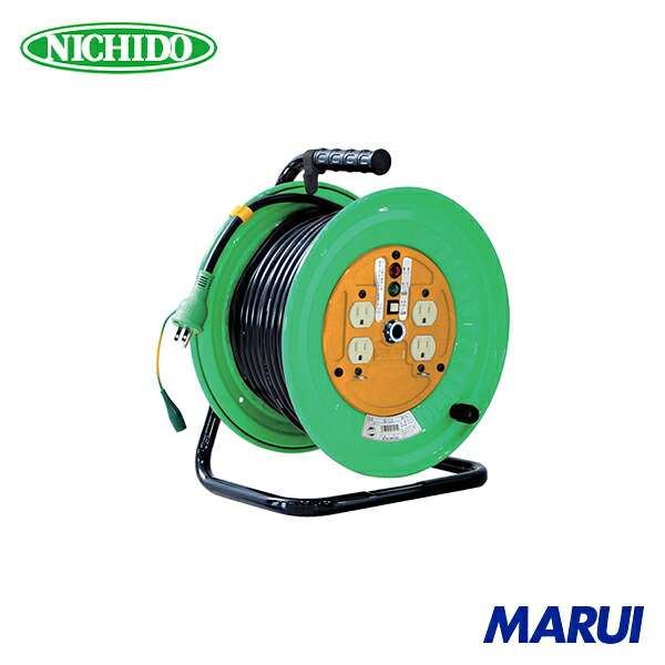 日動工業 NICHIDO 電工ドラム アース付 30m 1台 NDE34 【DIY】【工具のMARUI】