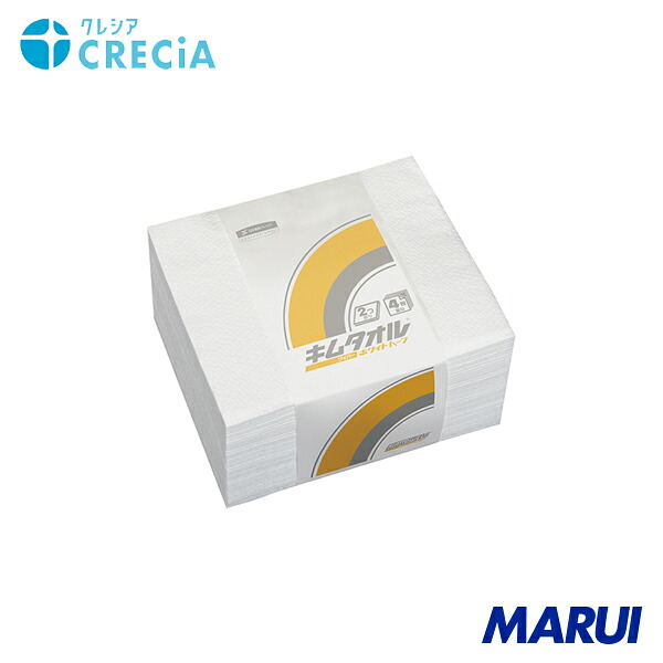 日本製紙クレシア クレシア キムタオル ホワイト ハーフ 2つ折り 1Cs 61206 | ウエス｜MARUI