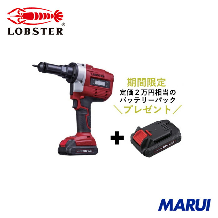 ロブテックス エビ コードレスナッター 1台 N1B1 | ナッター