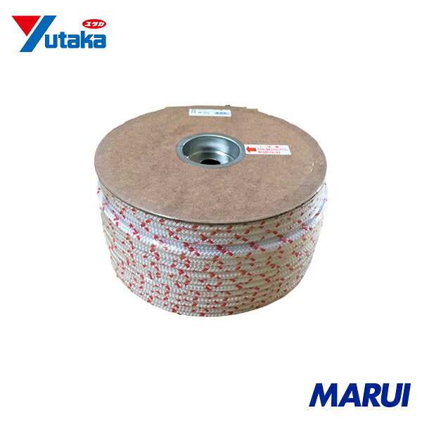 ユタカメイク PPWブレード ドラム巻 コウハク 10mm&times;100m 1巻 PRQ1015 | ロープ｜MARUI