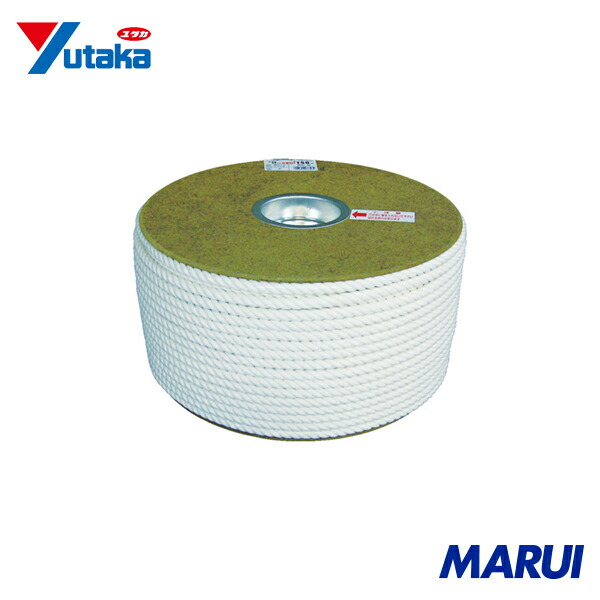 ユタカメイク 綿ロープドラム巻 9φ×150m 1巻 PRC5 【DIY】【工具のMARUI】 10,814円