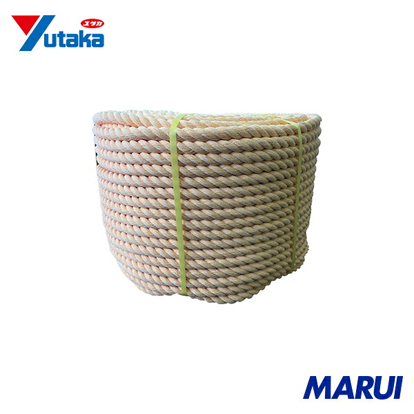 ユタカメイク KPロープ巻物 20mm×200m 1巻 K20200 【DIY】【工具のMARUI】