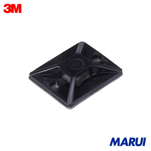 3M 結束バンド用固定具 屋外用 超強力粘着多用途テープ付 100個入り 1袋 MTO30EX2 【DIY】【工具のMARUI】