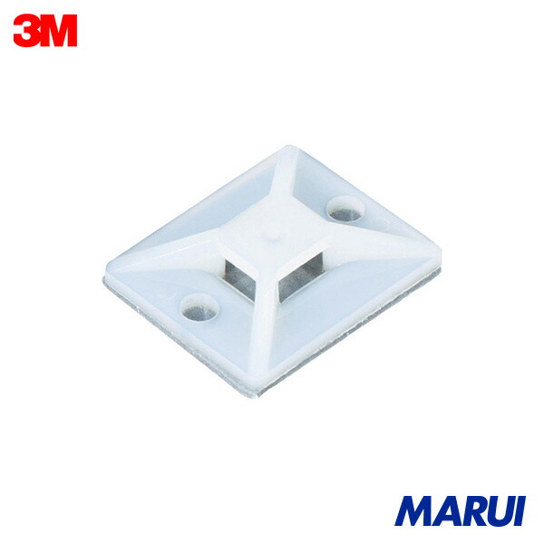 3M 結束バンド用固定具 屋内用 超強力粘着多用途テープ付 100個入り 1袋 MT30EX2 【DIY】【工具のMARUI】