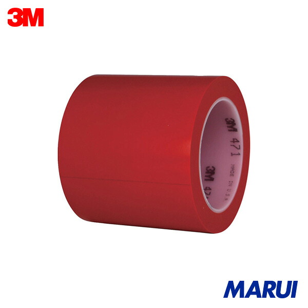 3M 高役立つこと伝達ルート磁気テープ 471 RED 100mm×32m 1巻 471RED100X321P | 伝達ルート磁気テープ