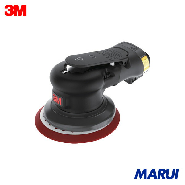 3M エアー式ダブルアクションサンダー88937 5インチ径 非吸じん型 5mmオービット 1台 88937PROS5INNV5MM | エアサンダー｜MARUI