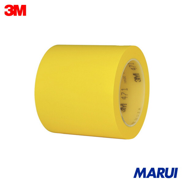 3M 高役立つこと伝達ルート磁気テープ 471 YEL 100mm×32m 1巻 471YEL100X321P | 伝達ルート磁気テープ
