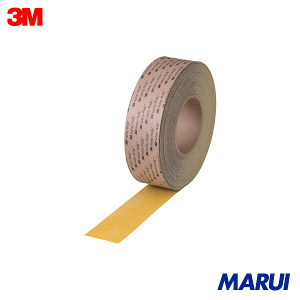 3M セーフティ・ウォーク 印字機A 150mmX18m 黄 1巻 AYEL150X18 | すべり止め磁気テープ