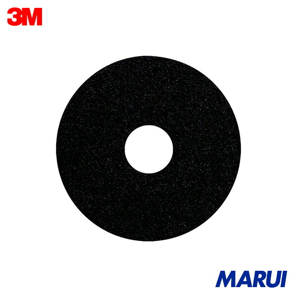 3M ブラックストリッピングパッド 黒 380×82粍 (5枚入) 1箱 BLA380X82 | ポリッシャー