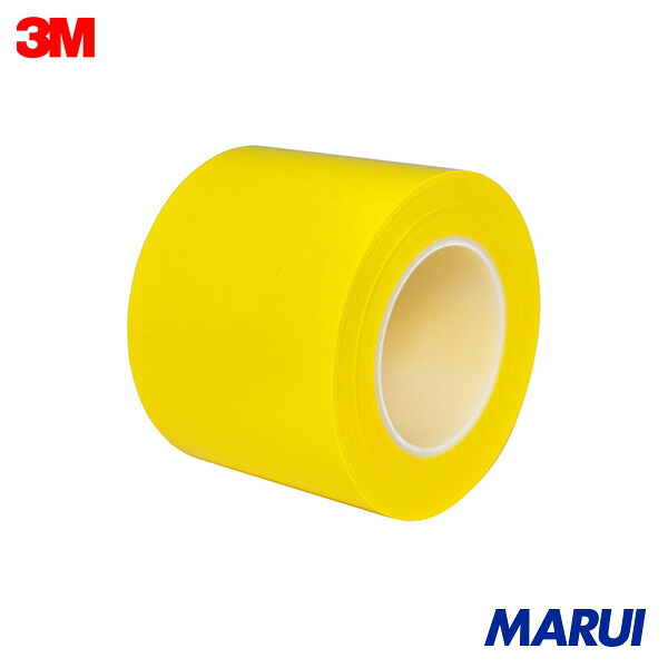 3M 超高耐久伝達ルート磁気テープ 971L 黄 100mmX16m 1巻 971LYEL100X161P | 伝達ルート磁気テープ