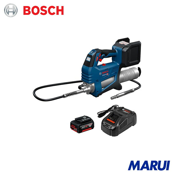 ボッシュ 18Vコードレスグリースガン+バッテリー充電器セット 1台 GFP18V10SET 【DIY】【工具のMARUI】