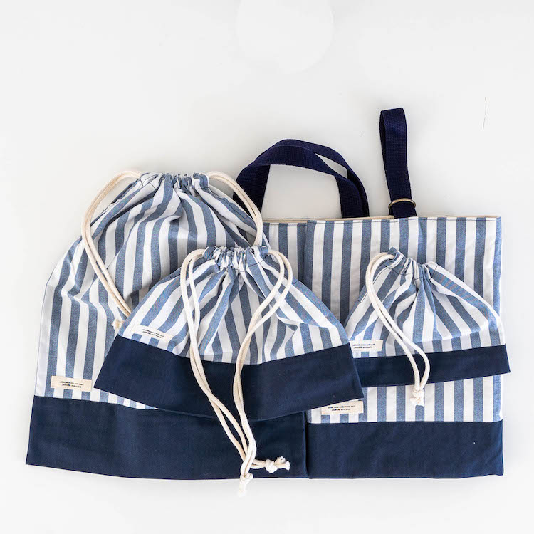 楽天市場】入園入学5点セット 無地 生成り レッスンバッグ(内布