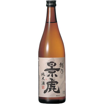 ｓ【送料無料１２本セット】（新潟）越乃景虎　純米酒　720ml｜丸石酒店