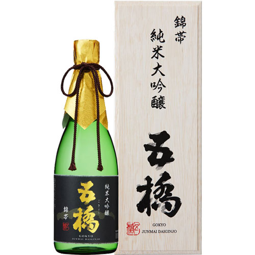 (山口)五橋 純米大吟醸 錦帯五橋 720ml 木箱入り|丸石酒店